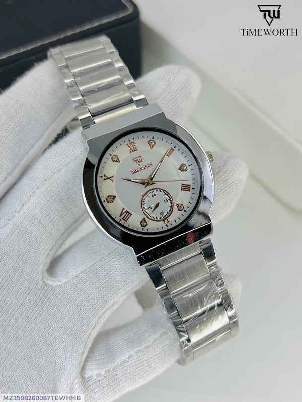 Men's Quartz Chain Watch Water Resistant Nexasim