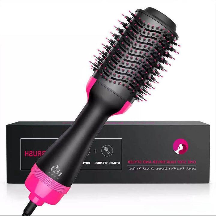 3 in 1 Hot Air Brush & Hair Curler Straightener Ravi Rang Collection