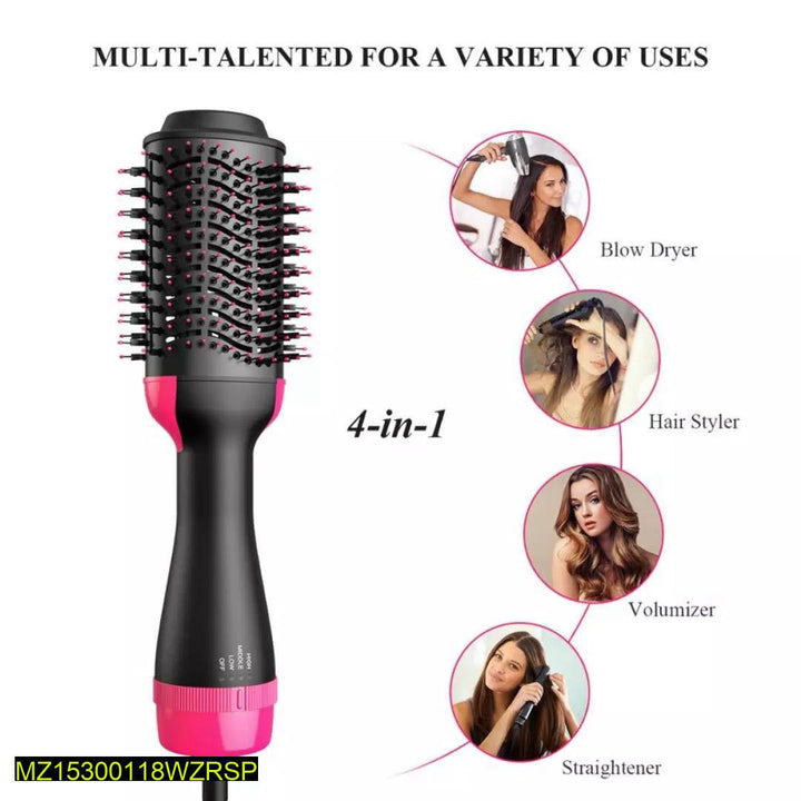 3 in 1 Hot Air Brush & Hair Curler Straightener Ravi Rang Collection