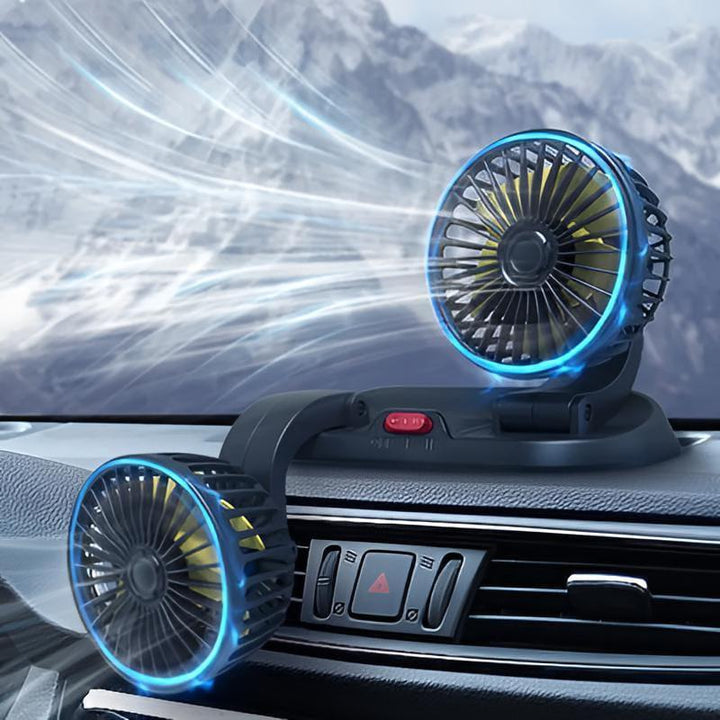 Dashboard Cooling Dual Head Fan Ravi Rang Collection