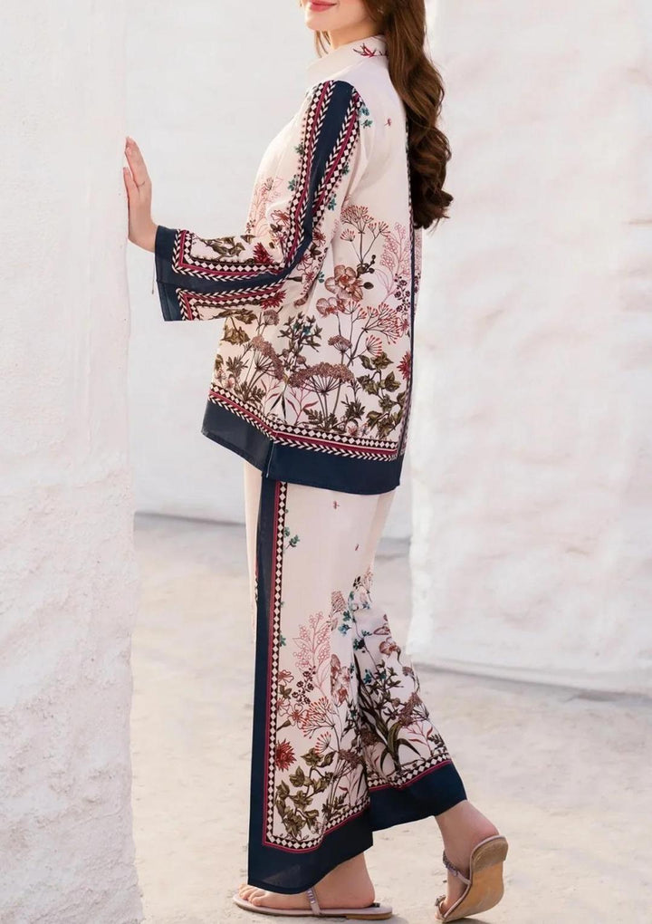 Best Quality Fabric With Summer Trend Women Stitched Printed Shirts And Trousers Nexasim