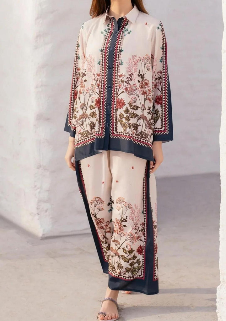 Best Quality Fabric With Summer Trend Women Stitched Printed Shirts And Trousers Nexasim