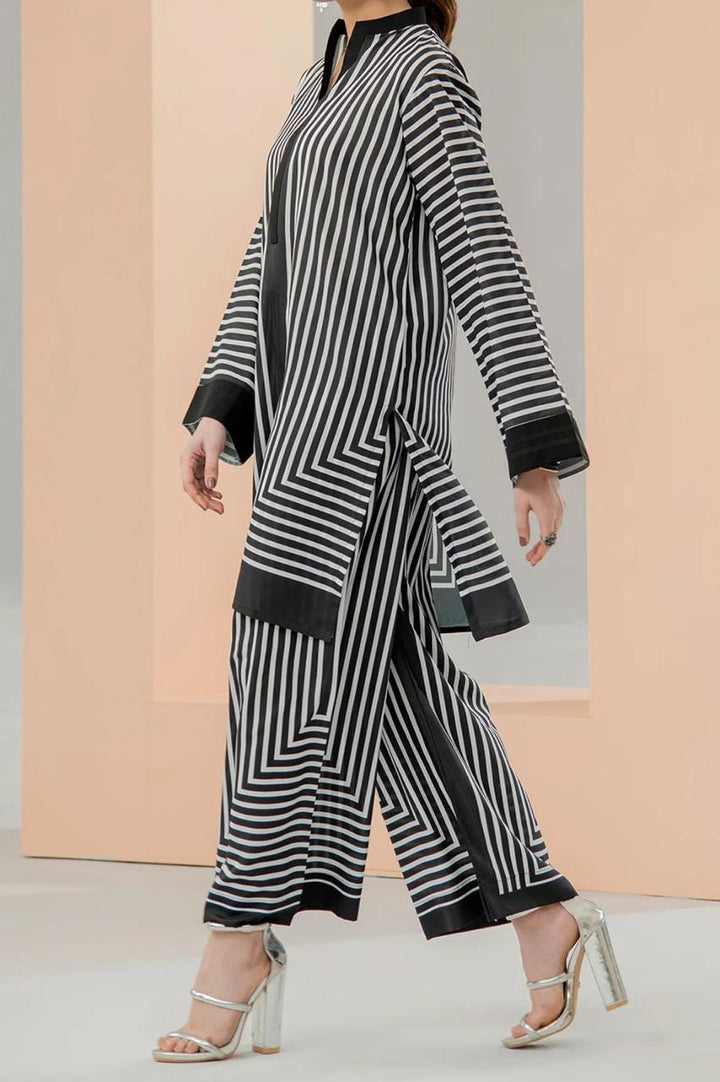 Best Quality Fabric With Summer Trend Women Stitched Printed Shirts And Trousers Nexasim