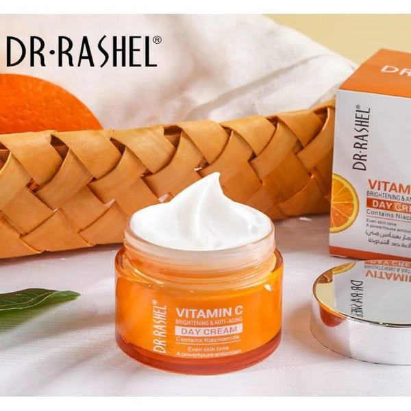Vitamin C Day Cream for Skin Brightening and Anti Aging By Dr Rashel Nexasim