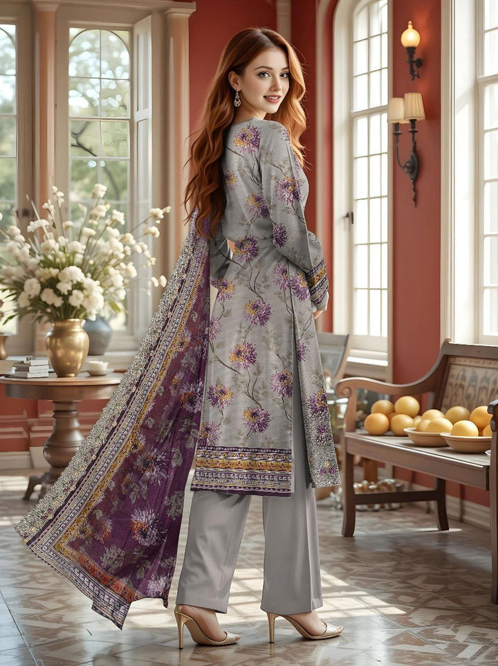 Embroidered and Printed 3 Piece Unstitched Lawn Suits of the Best Quality Nexasim