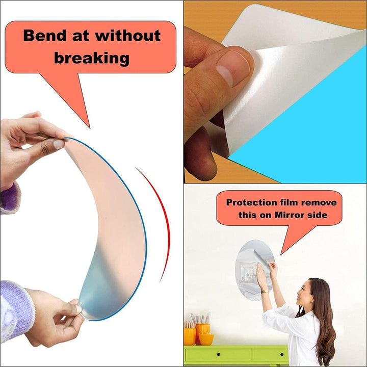 Best Wall Mirror Breakage Proof and Self-adhesive Nexasim