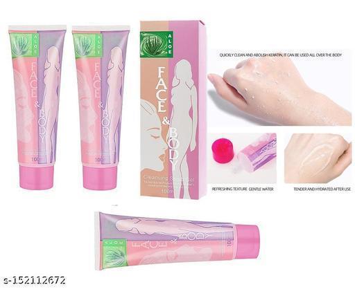 Skin Whitening and Cleansing Scrub gel Nexasim