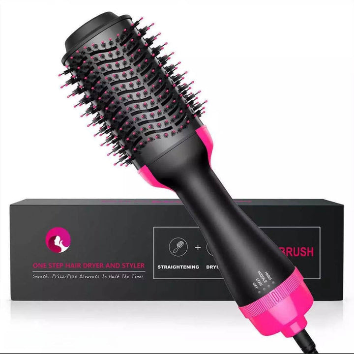 3 in 1 Hot Air Brush & Hair Curler Straightener Ravi Rang Collection
