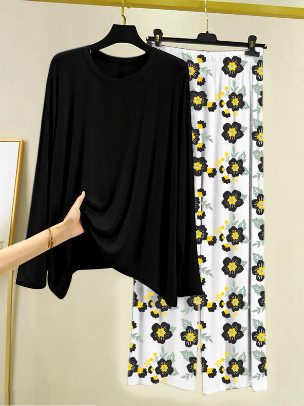 Night Suit 2Pcs Women's Stitched Plain Ravi Rang Collection
