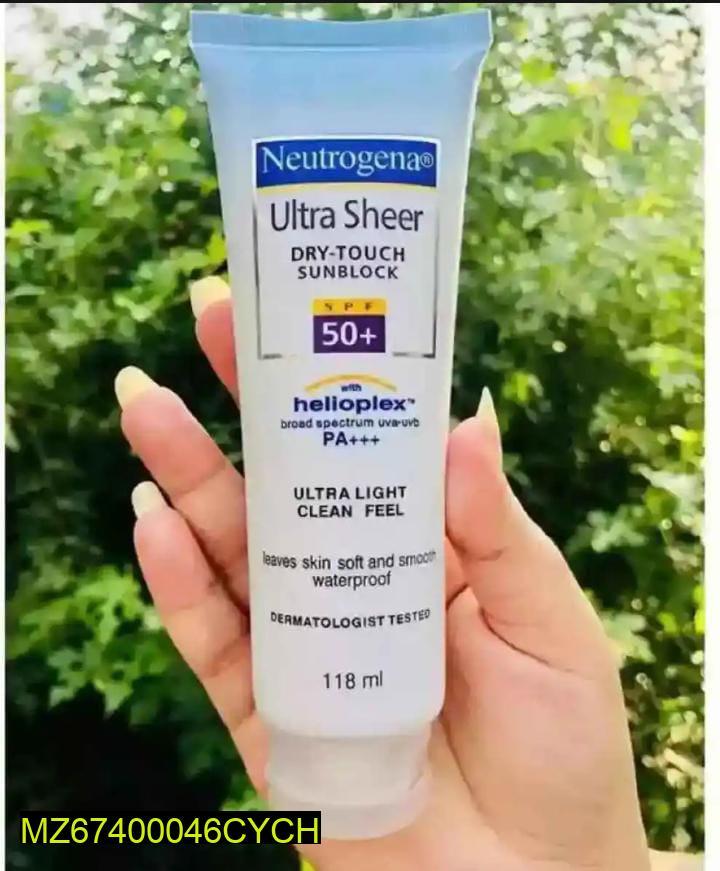 Neutrogena Ultra Sheer Sunblock best for Protections from UV-A UV-B rays in Summer Nexasim