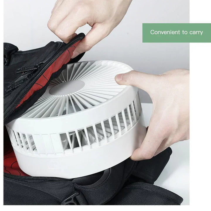 Portable Electric Mini Fan Foldable Telescopic fan with high Battery Life FSD-UZ-Traders
