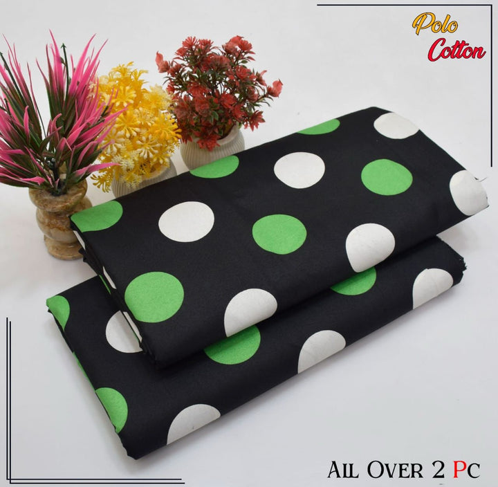 FLORAL PRINTS Girls Polo Cotton Suits for Summer 2025 2 piece Digital Printed Nexasim